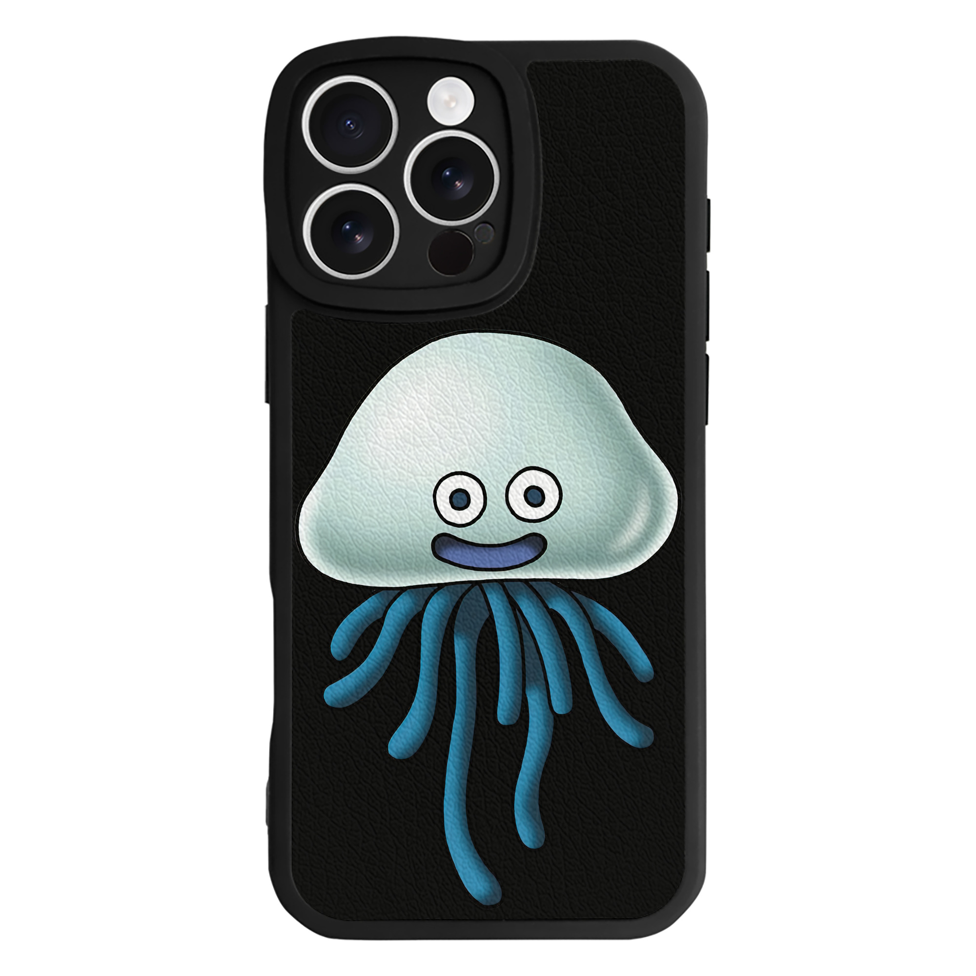 （画像用） ドラゴンクエスト Doragon Kuesuto Dragon Quest 【iPhone 16シリーズ対応】シリコンスマホケース（レザー調） 材質：シリコン